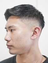 メリケンバーバーショップ コウベ(MERICAN BARBERSHOP KOBE)&nbsp;メンズカットバーバースタイルフェザーN3