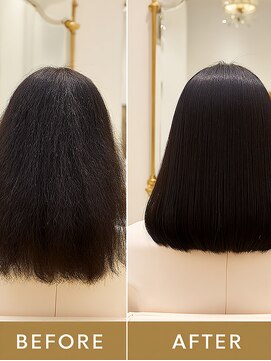 リュドール 名駅(Rue D'or) 艶感とまとまりを叶える髪質改善美髪ストレート