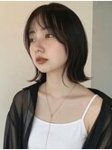くびれショートボブ20代30代40代◎前髪あり外ハネミニボブ南越谷