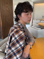 トップヘアー ミカワアンジョウ 安城(TOPHAIR MIKAWA ANJO)&nbsp;ニュアンスパーマ×ショートウルフ
