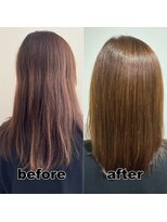 モンド ヘアクリエーション 和田店(monde hair creation)&nbsp;【monde】before × after × 髪質改善