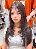 ミリバイアフロート(MIRI by AFLOAT)&nbsp;【島田佑】大人上品なハッシュレイヤー前髪顔周りカット
