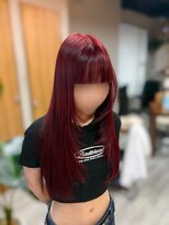 アリカ(arika) チェリーレッドカラー!