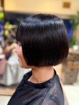 ヘアリゾート粋 ティガ 池袋店(tiga)&nbsp;ショートボブストレート/髪質改善
