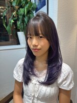 コレット 大宮(collet) 秋冬おすすめ パープルグラデーション