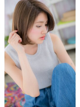 ミック ヘアアンドビューティー 大山店(miq  Hair&Beauty) ナチュラルビューティ☆スマートボブ