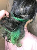 グリフィカ(griFFica)&nbsp;デザインカラー　モスグリーン　×　インナーグリーン