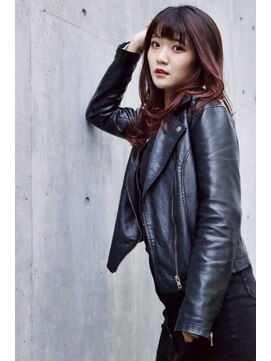 ザ デイ フォーヘアー(The day 4 HAIR) レッドグラデーション