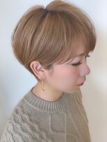 ノア(noa.) まとまる♪艶髪ハイトーンの大人マッシュショート♪