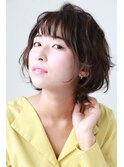 大人の上品カジュアルショートボブ