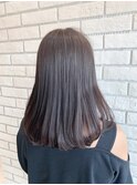 お仕事されてる方におすすめ!透明感ダークグレイカラー☆