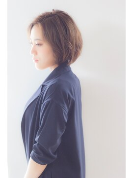 ロミー 本厚木(ROMMY.) 再現性◎ボブ、大人かわいい、ベージュカラー