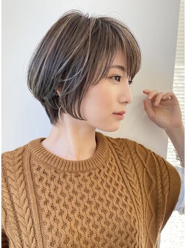 ミチオ ノザワ ヘアサロン ギンザ(Michio Nozawa HAIR SALON Ginza) 似合わせカット×くびれショート 30代 40代 50代【瀧上丈司】