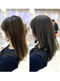【ブリーチなし】透明感イルミナカラー☆グレージュ ROMMY.田中