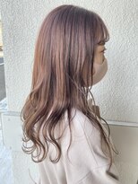 グリーン(green)&nbsp;淡いピンクベージュ　bymisaki