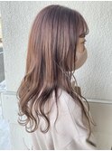 淡いピンクベージュ bymisaki