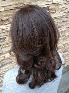 フィラージュ サロンドウィズ(filage SALON DE WITH) フェミニンミディアムレイヤー