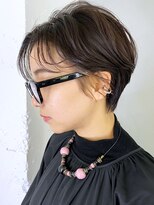 アイティー バイ アルバム 中野店(IT by ALBUM)&nbsp;ハンサムショート_くびれミディイヤリングカラー_ba317471