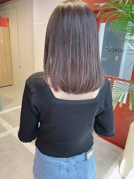 ローレンジウ(LOREN JU) 名駅/名古屋駅/学割U24/レイヤーカット/オージュア/ダブルカラー