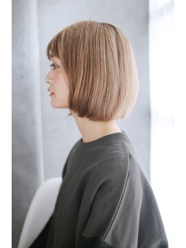 ヴィチーノプラスエヌ(VICINO+n) 20代30代40代　ハイトーンつやつやボブ【瀬田】