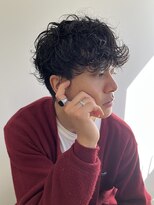 ピープスアンドスー 表参道 渋谷(Peeps&Suu.)&nbsp;メンズカット メンズパーマ 黒髪パーマ 前髪