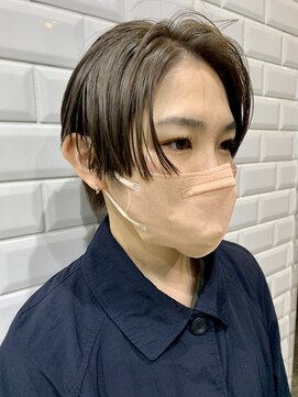 アピィス(appiis) ハンサムショート×グレージュカラー