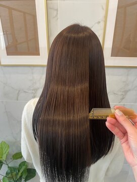 ジーナ 船橋(Zina) 大人かわいい20代30代40代小顔ショコラベージュ１Zina船橋