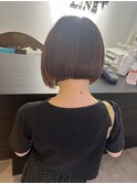 キレイにまとまるスッキリボブ