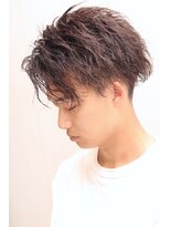 ヘアーアンドグルーミング ヨシザワインク(HAIR&GROOMING YOSHIZAWA Inc.)&nbsp;40代30代ツイスパセンターパートマッシュツーブロックメンズ