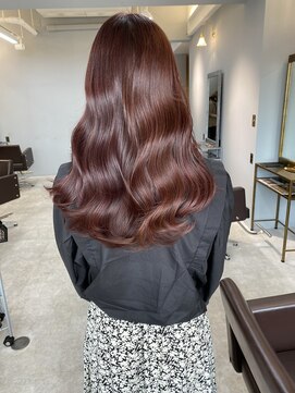 オズ 郡山桑野店(OZ) 《オズ》ラベンダーピンクベージュ#ブリーチなし#髪質改善