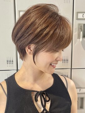 プルーヴ 秋葉原(prove) 30代40代大人女性/前髪ありショートボブ/ショートヘア/髪質改善