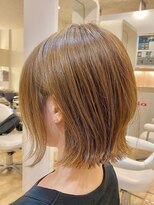 ステラ 嵯峨店(stella) ことりベージュ×外ハネボブ