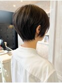 福山人気くびれショート春20代30代40代骨格補正小顔大人きれい