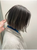 白髪ぼかしハイライト酸性ストレート縮毛矯正髪質改善白髪染め