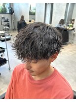 トゥイン 八王子(TWIN)&nbsp;八王子/八王子駅/ツイストスパイラルパーマ/眉毛/メンズ