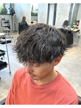 トゥイン 八王子(TWIN) 八王子/八王子駅/ツイストスパイラルパーマ/眉毛/メンズ