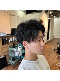 メンズツイストパーマ
