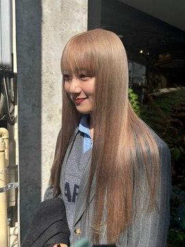 オムズ(OM's) ミルクティーカラー/ハイトーンベージュ