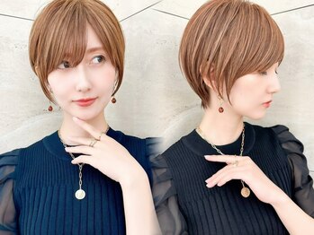 ロンドホットリップ 立川(Lond hot lip)の写真/明るく染まる白髪染め/白髪ぼかしのハイライト等メンテナンス簡単なカラー。[カット+カラ-+Tr￥8400][立川]