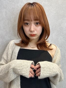 ロンド フィーユ(Lond fille) ミディアムレイヤーカット☆