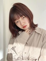 ローネス(LONESS)&nbsp;ミディアムレイヤー　ウルフカット　レイヤーカット