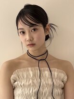 カチモリヘア_くびれヘアアプリコットオレンジ