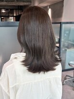 アイティーバイアルバム 藤沢店(IT by ALBUM)&nbsp;秋色オリーブカラー透明感カラーくすみベージュ_ba532171