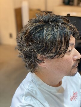 テントヘアー(TENT HAIR) メンズミディアムショート