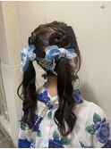 ハートヘアアレンジ