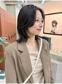 イメチェン/ホワイトブロンド/外ハネボブ/美髪/栄/矢場町c102