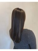 ★美髪イメチェン愛されモテ髪ハイライトカラー暗めカラー