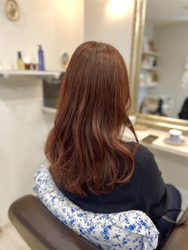 ココサロン(COCO Salon) red×orangeカラーでハイレイヤー♪