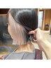 似合わせカット+インナーケアブリーチ+カラー ￥13980 吉祥寺/ショート/ボブ