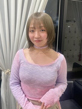 ケンジサナンド(KENJE Sanando) 柔らかハイトーンで抜け感up